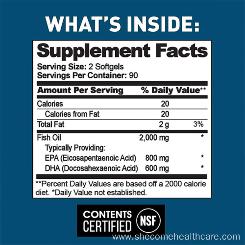 omega3 softgels support immune health fish oil softgels